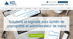 Desktop Screenshot of kel.fr